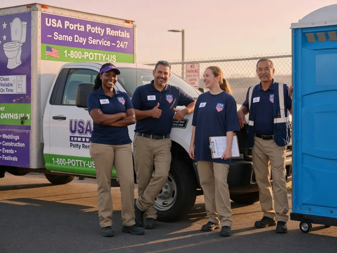 Porta Potty Rental company in Avella, PA